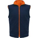 Warnschutz-Parka 5 in 1 orange/marine