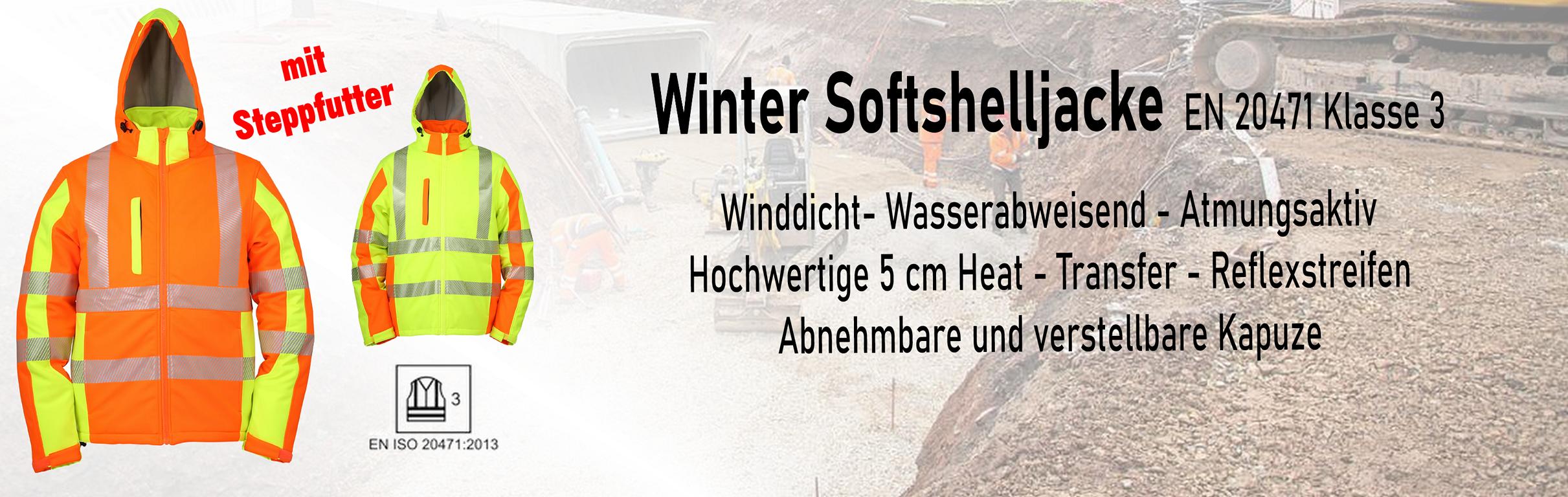 Winter-Softshelljacke 